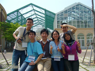 gang with azwan in Korea